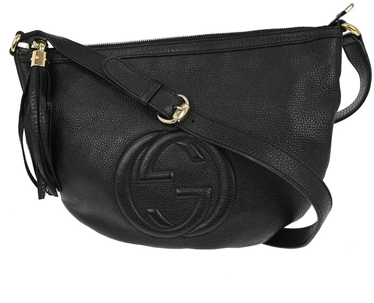 Gucci Gucci Soho Messenger Bag Leather Medium