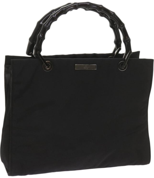 Gucci Gucci Bamboo Shopper Tote Canvas