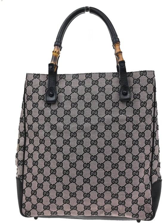 Gucci Gucci Bamboo tote bag Canvas large
