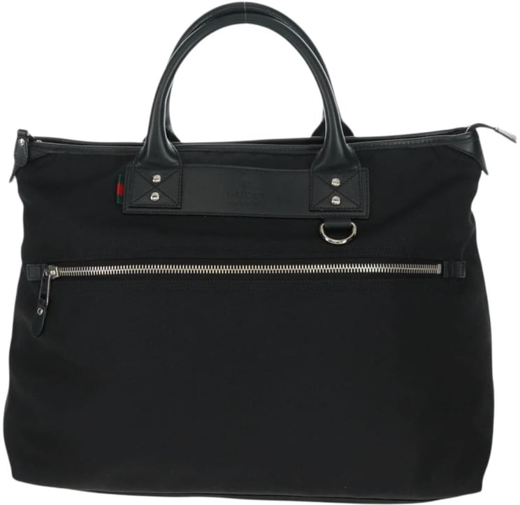 Gucci Gucci Signature Web Loop Tote Techno Canvas Medium