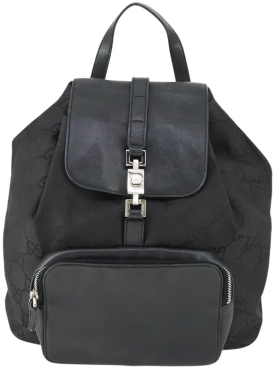 Gucci Gucci Vintage Jackie Backpack GG Canvas Medium