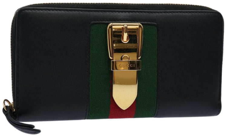 Gucci Gucci Sylvie Continental Wallet Leather