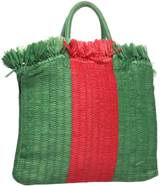Gucci Gucci Cestino Tote Woven Raffia