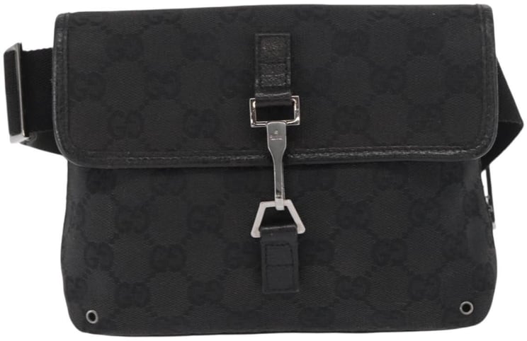 Gucci Gucci Vintage Jackie Waist Bag GG Canvas