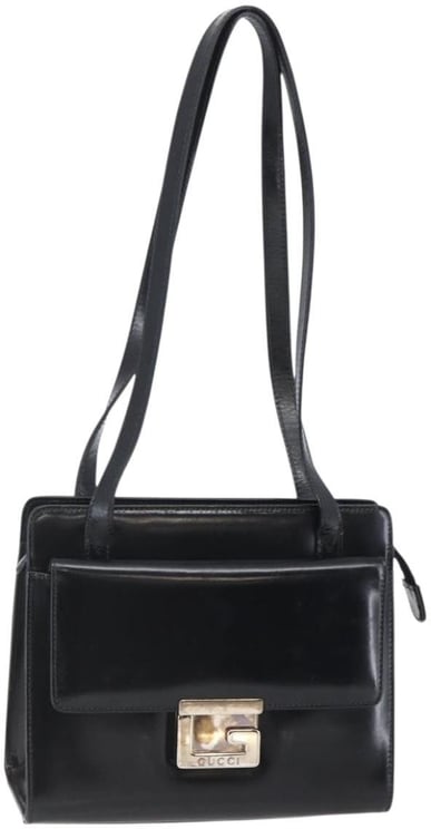 Gucci Gucci Vintage Square G Camera Shoulder Bag Leather