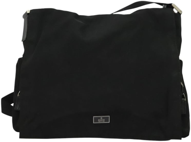 Gucci Gucci Side Pocket Flap Messenger Bag Nylon