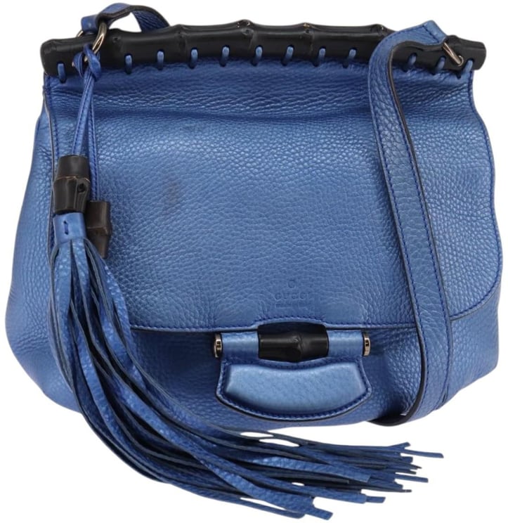 Gucci Gucci Nouveau Fringe Crossbody Bag Leather Small