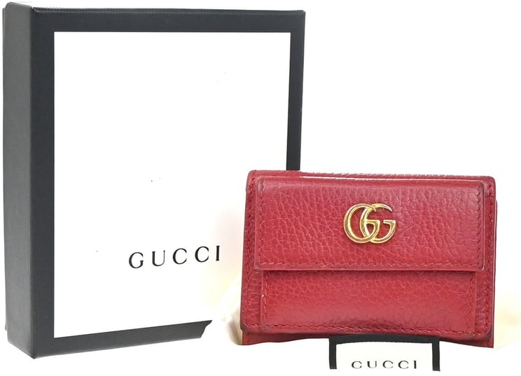 Gucci Gucci GG Marmont Wallet Leather Compact