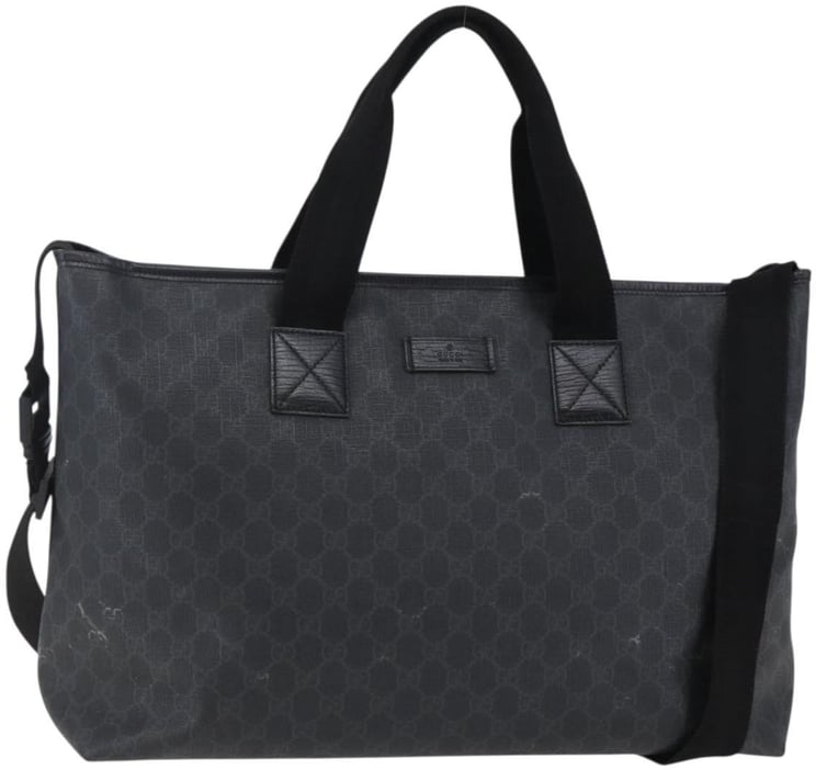 Gucci Gucci Convertible Zip Tote GG Canvas Large