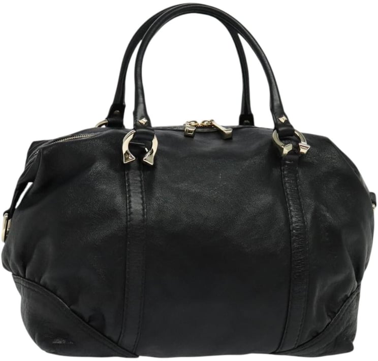 Gucci Gucci Nail Boston Bag Leather Large