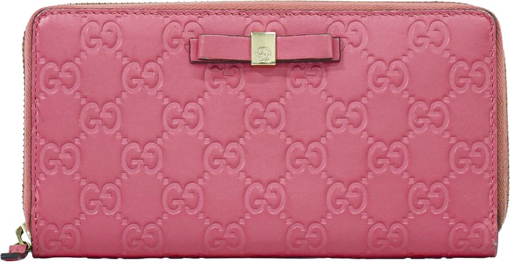 Gucci Gucci Zip Around Wallet (Outlet) Microguccissima Leather Long