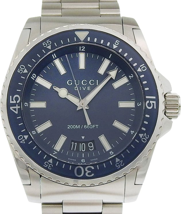 Gucci Gucci Dive 200M Quartz Stainless Steel 45
