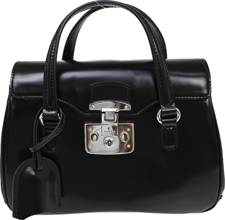 Gucci Gucci Lady Lock Satchel Leather Small