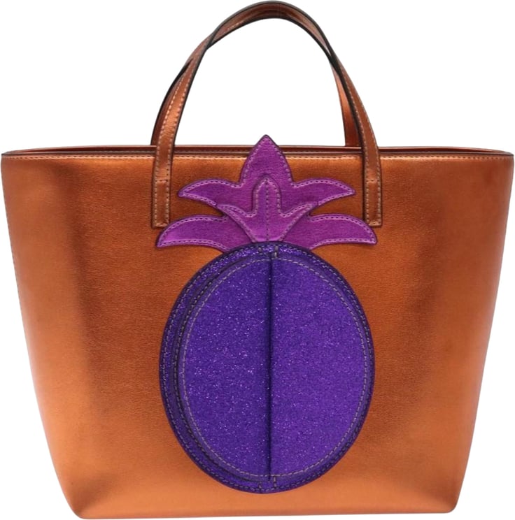 Gucci Gucci Children's Rainbow Tote Printed Leather Small