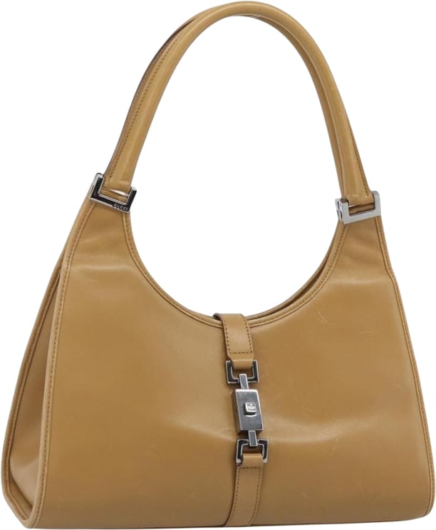 Gucci Gucci Piston Jackie O Hobo Leather