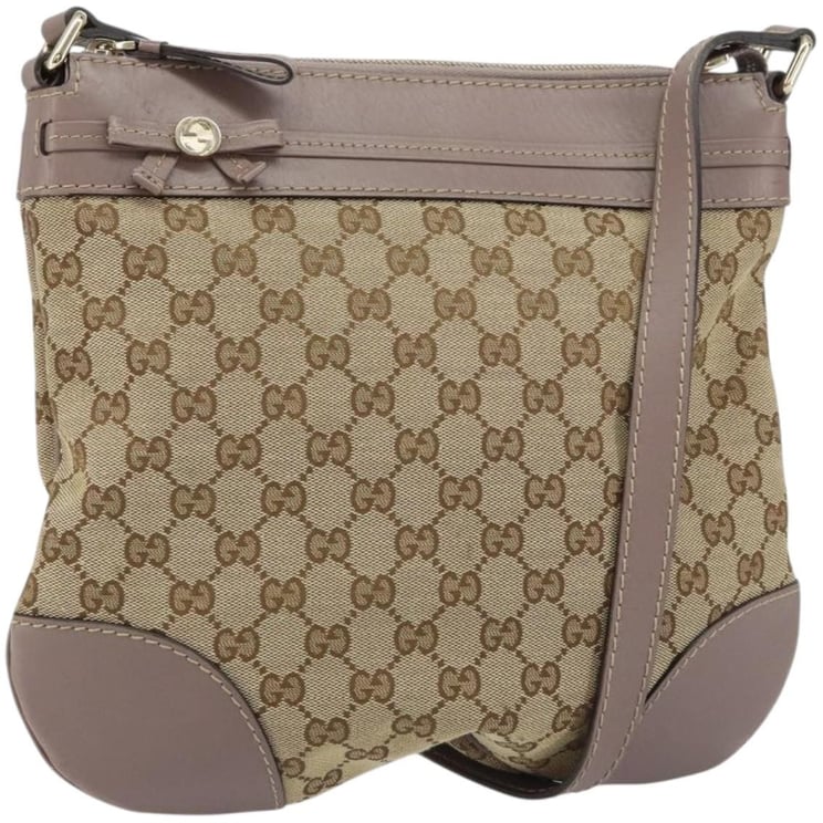 Gucci Gucci Mayfair Messenger Bag GG Canvas and Leather