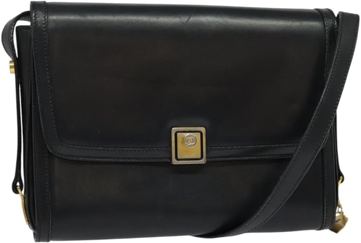 Gucci Gucci Vintage Flap Crossbody Bag Leather