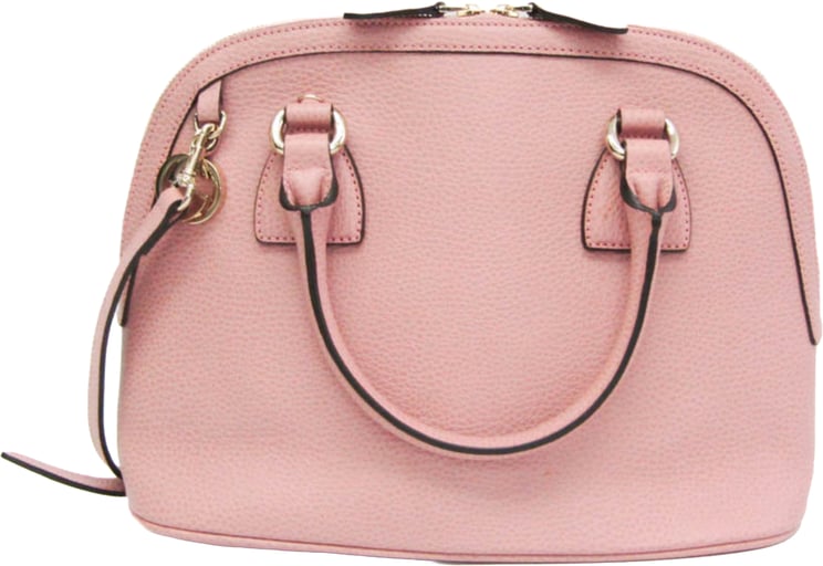 Gucci Gucci Convertible Dome Satchel Leather Medium