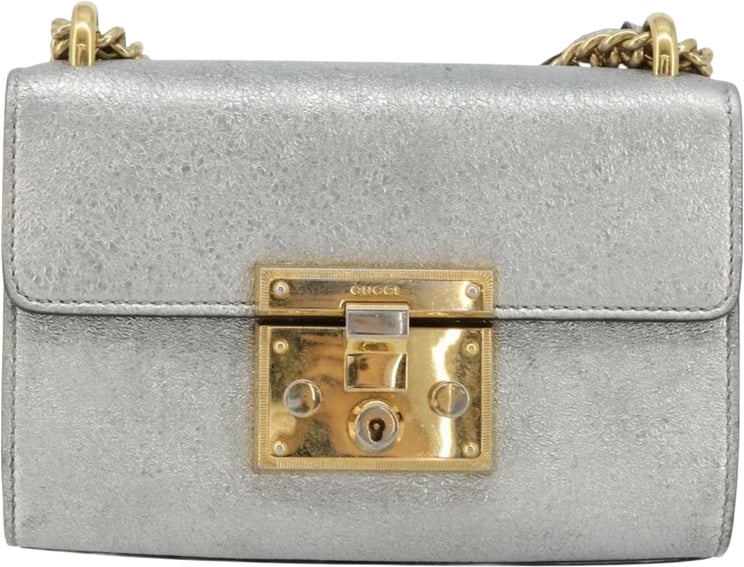 Gucci Gucci Padlock Shoulder Bag NM GG Coated Canvas and Leather Medium