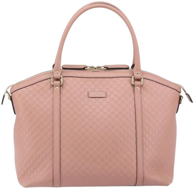 Gucci Gucci Britt Convertible Dome Satchel Microguccissima Leather Medium