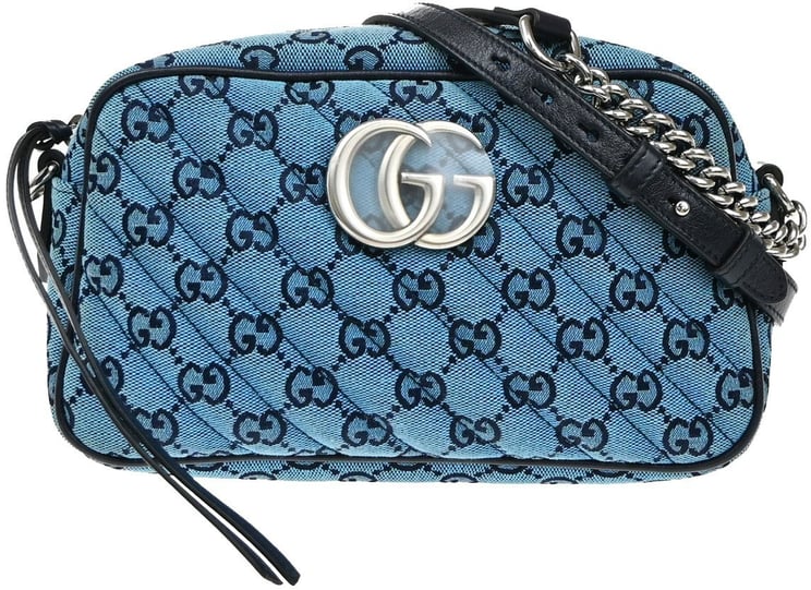 Gucci Gucci GG Marmont Shoulder Bag Diagonal GG Canvas