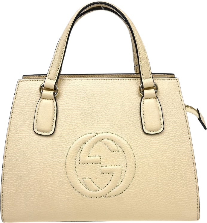 Gucci Gucci Soho Convertible Top Handle Satchel Leather Medium