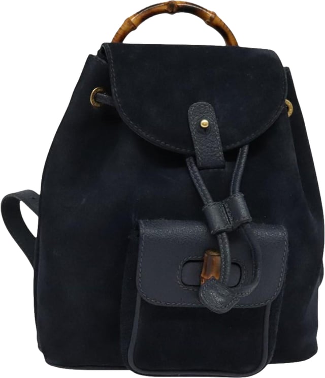 Gucci Gucci Gucci bamboo daim mini