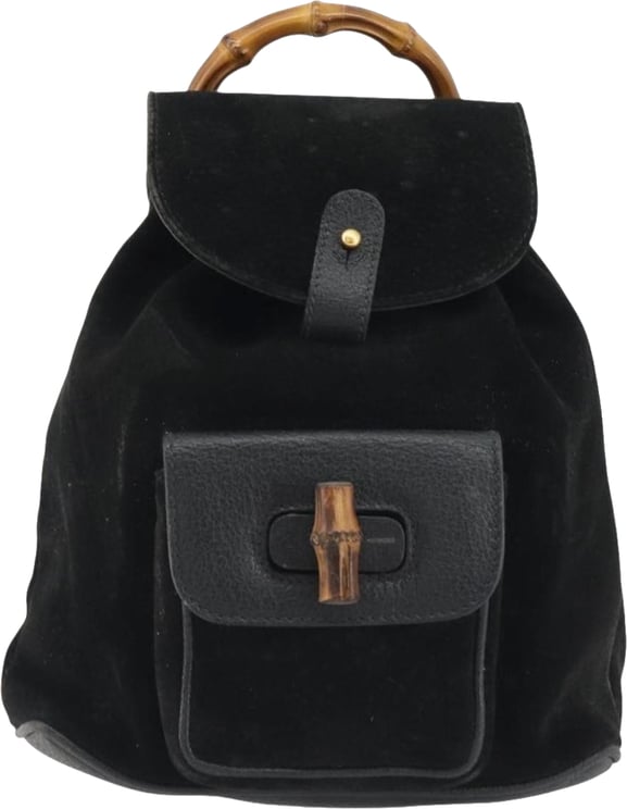 Gucci Gucci Gucci bamboo daim mini