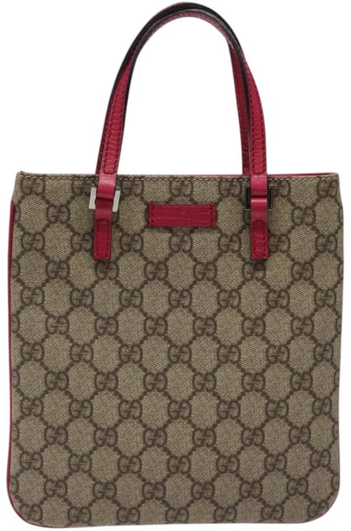 Gucci Gucci Joy Plus Flat Tote GG Coated Canvas Small