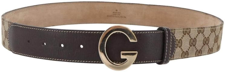 Gucci Gucci G Buckle Belt Leather Thin