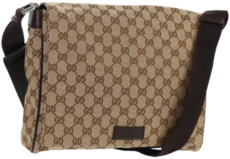 Gucci Gucci Flap Messenger GG Canvas Medium