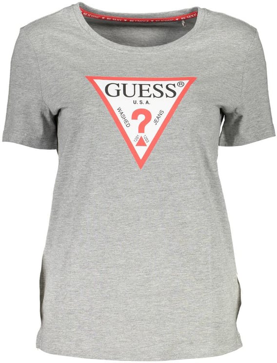 Guess Guess Jeans Grigio Cotton Women T-Shirt