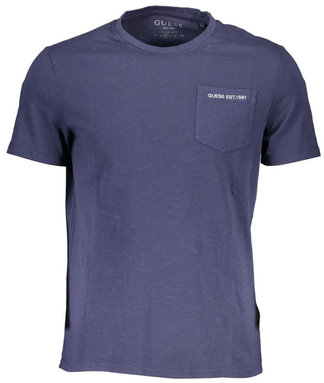 Guess Guess Jeans Blue Organic Cotton Men's Shirt