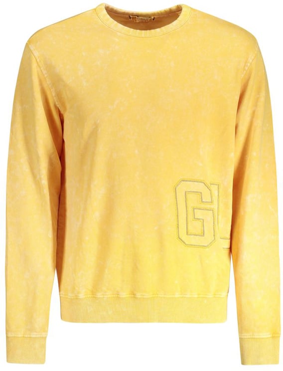 Guess Guess Jeans Yellow Cotton Men Sweatshirt
