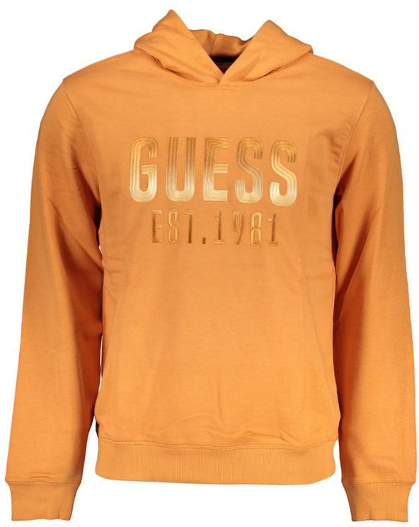 Guess Guess Jeans Orange Cotton Men's Sweatshirt