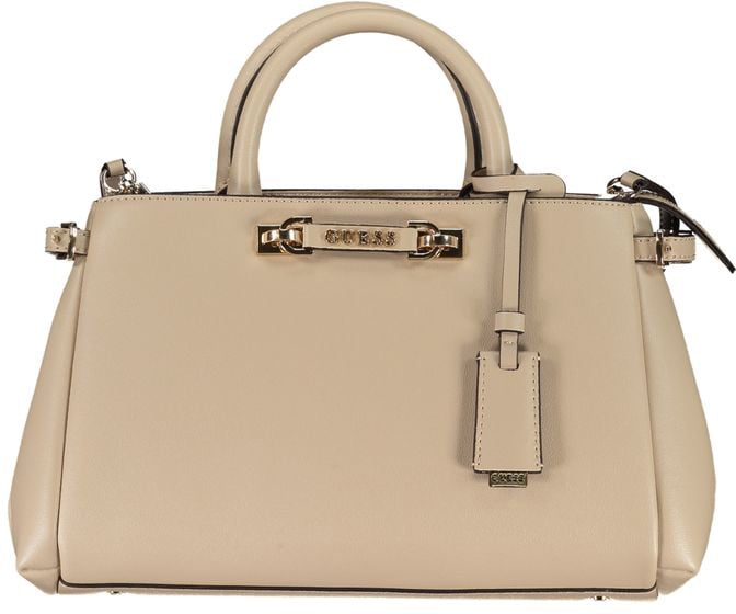 Guess Guess Jeans Beige Polyurethane Women Handbag