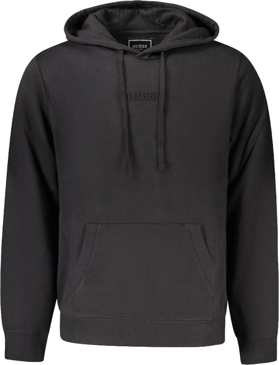 Guess Guess Jeans Black Organic Cotton Men's Hoodie