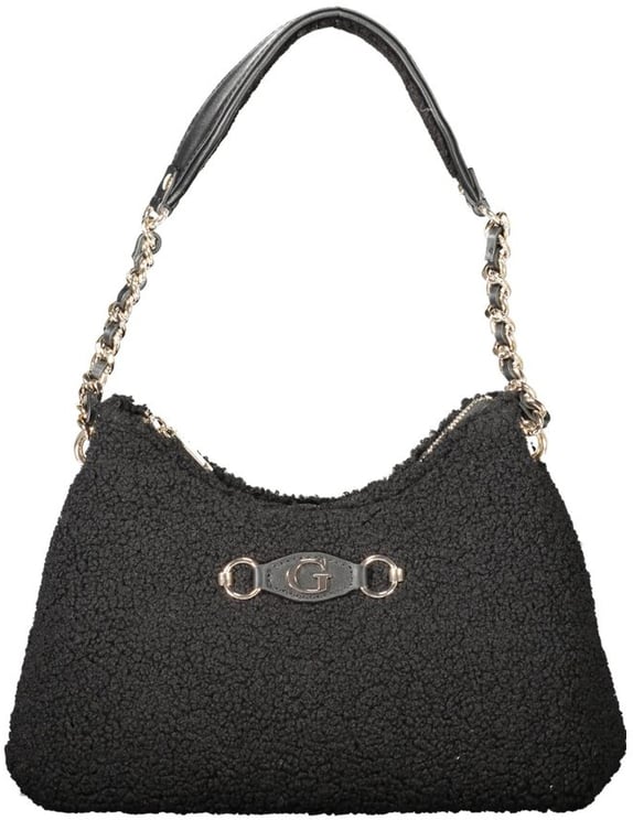 Guess Guess Jeans Nero Polyester Women Handbag