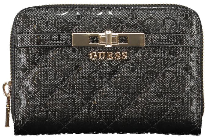 Guess Guess Jeans Black Polyurethane Women Wallet