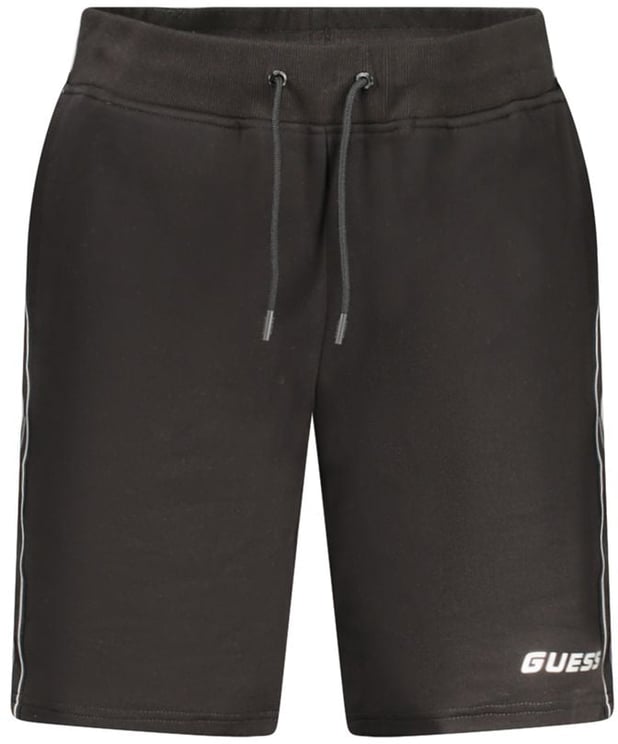 Guess Guess Jeans Black Cotton Men's Track Pant