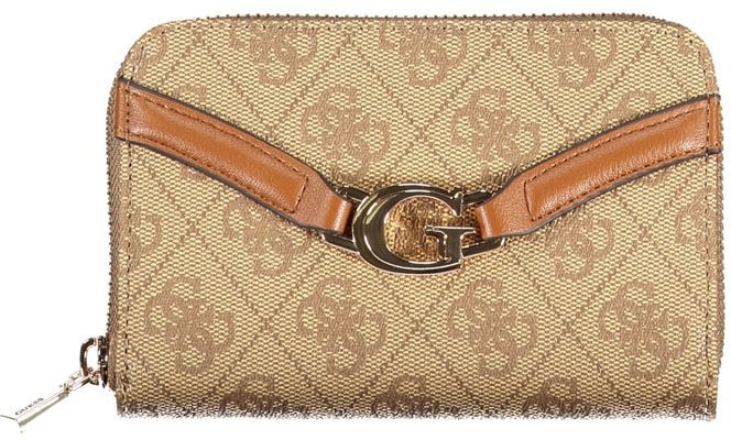 Guess Guess Jeans Beige Polyurethane Women Wallet