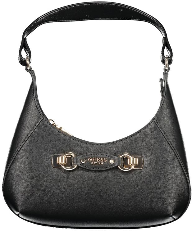 Guess Guess Jeans Nero Poliuretano Womens Handbag