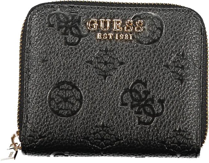 Guess Guess Jeans Nero Poliuretano Women Wallet