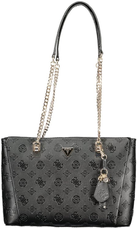 Guess Guess Jeans Nero Poliuretano Women Handbag