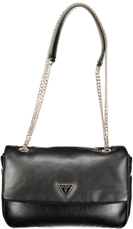 Guess Guess Jeans Nero Poliuretano Women Handbag