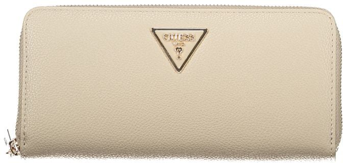 Guess Guess Jeans Beige Polyurethane Women Wallet
