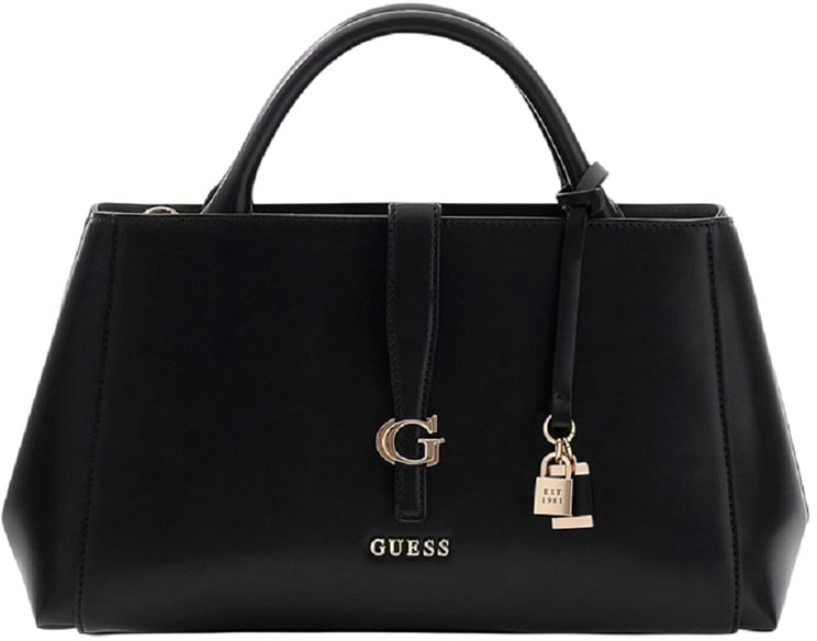 Guess Triple Compartment Handbag with Adjustable Strap