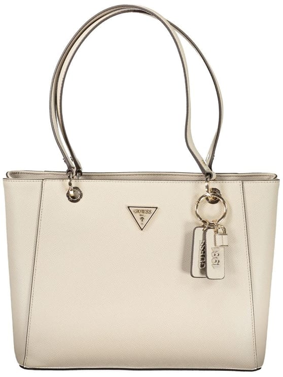 Guess Guess Jeans Beige Poliuretano Women Handbag