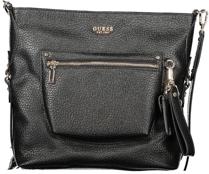 Guess Guess Jeans Black Polyurethane Women's Handbag