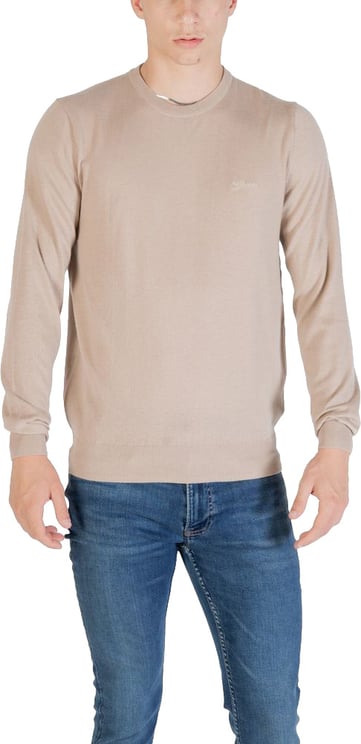 Guess Guess Beige Polyester Sweatshirt